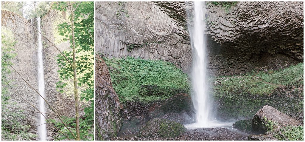 Latourell Falls Oregon Elopement Wedding Pictures Photography | Waterfall Wedding Pictures | Sam Areman Photo