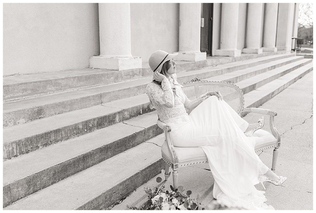 Sam Areman Photo - Justin Alexander - French Provincial Editorial Wedding - Blush Bridal - Petals to Platinum - Lovebird Jewelry Collective