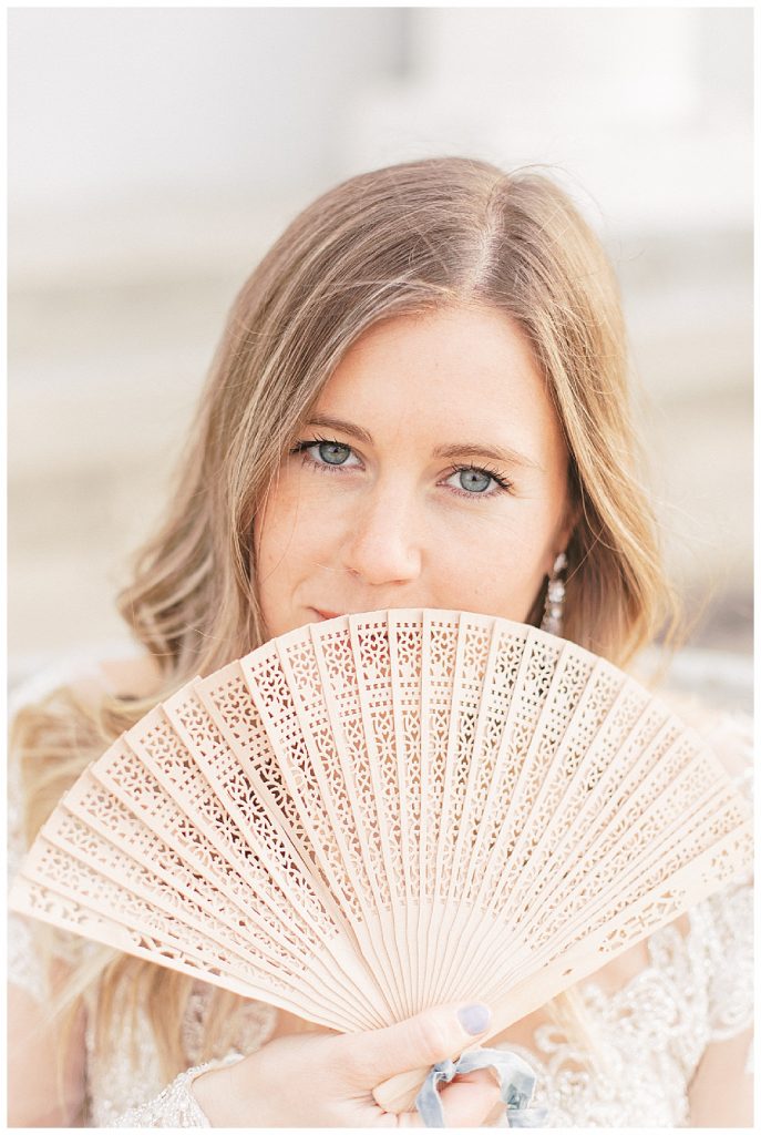 Sam Areman Photo - French Provincial Editorial Wedding - Blush Bridal - Petals to Platinum - Lovebird Jewelry Collective