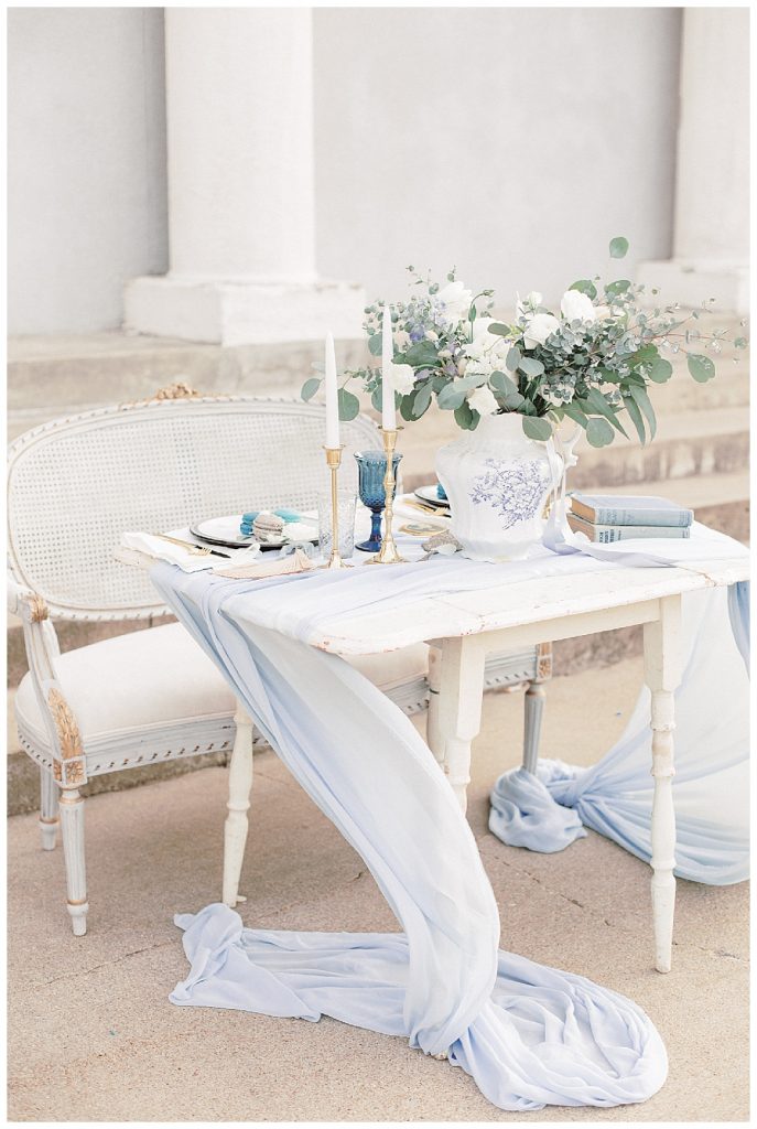 Sam Areman Photo - French Provincial Editorial Wedding - Blush Bridal - Petals to Platinum - Goldenrod Pastries - Nostalgia Rentals