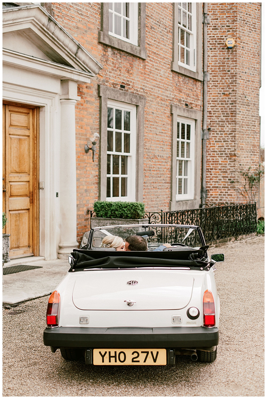 Vintage Car - St Clere Estate - Kent England UK Garden Wedding