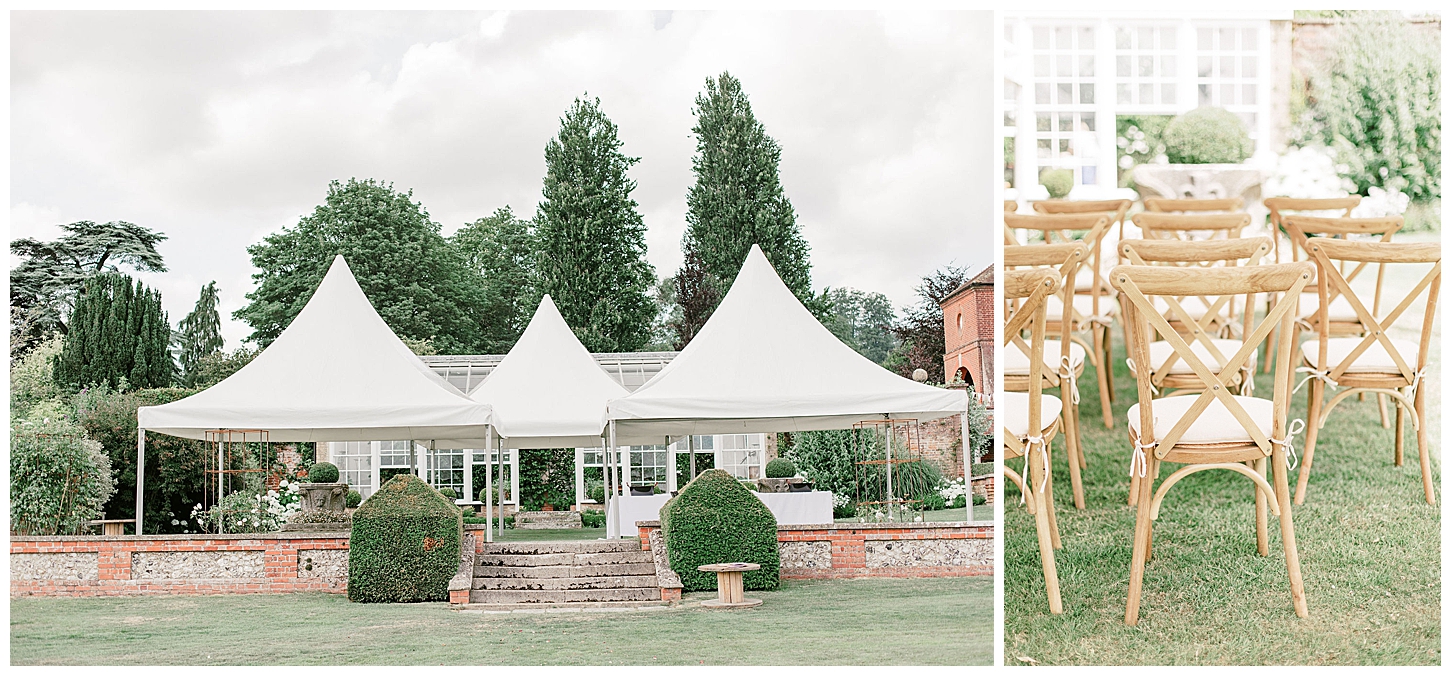 St Clere Estate - Kent England UK Garden Wedding