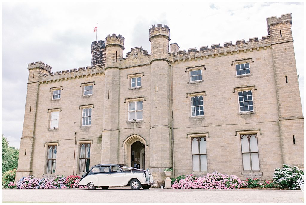 Chiddingstone Castle Summer Wedding - Vintage Car