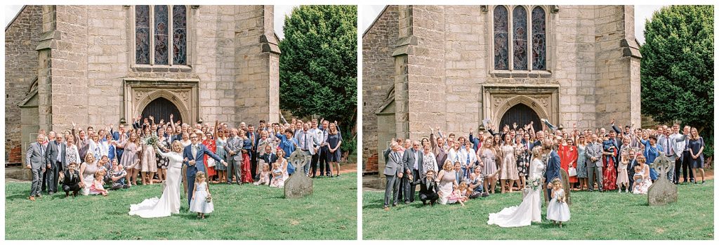 Chiddingstone Church Wedding
