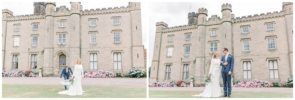 Chiddingstone Castle Wedding - Mikaella Bridal - Sara Gabriel Veils - Johnnys Little Sister Florist - Sam Areman Photo