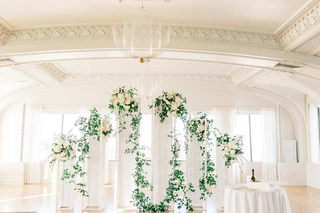 Wedding in the Ballroom at the Kimpton Cottonwood Hotel in Omaha Nebraska